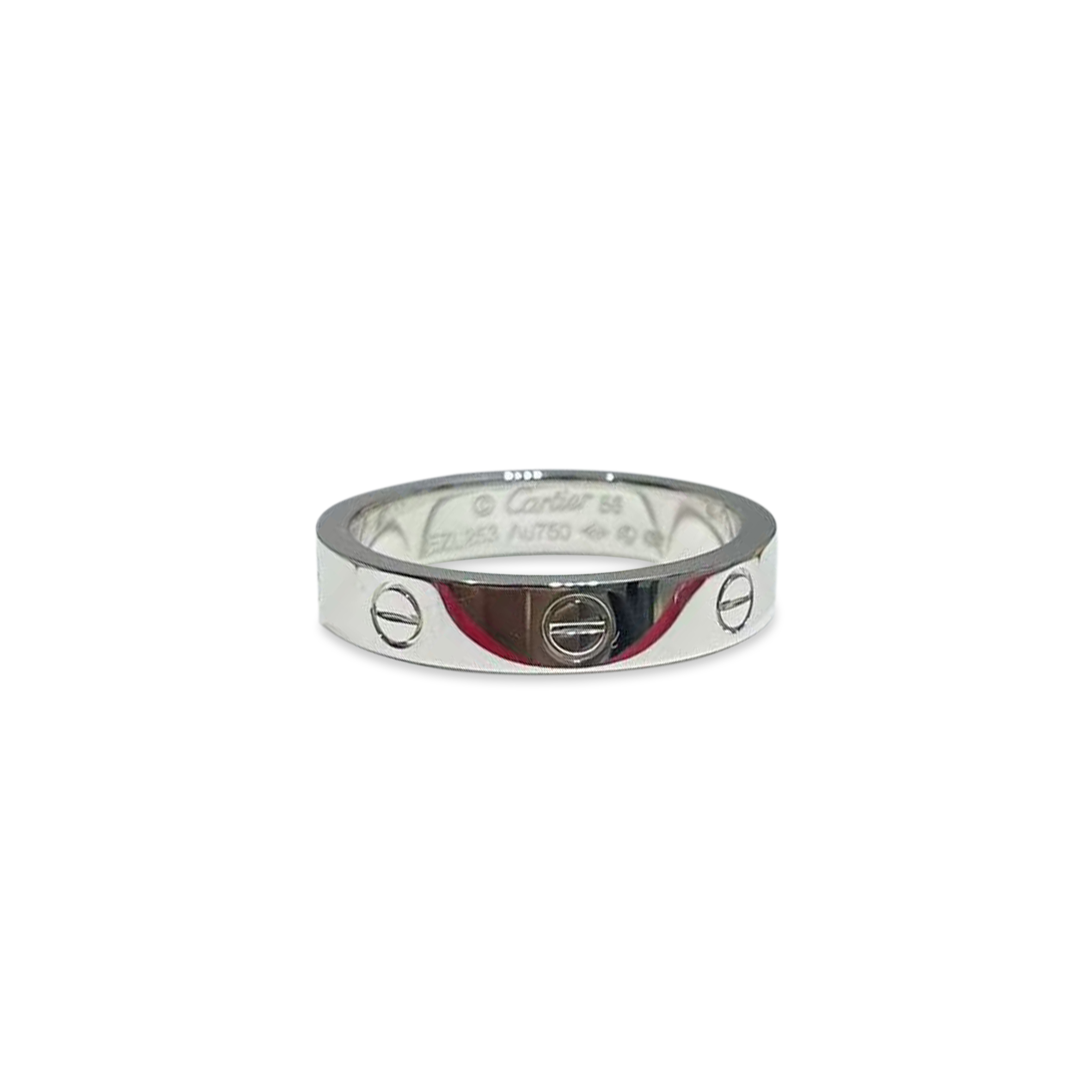 CARTIER LOVE RING 4MM SILVER 350640